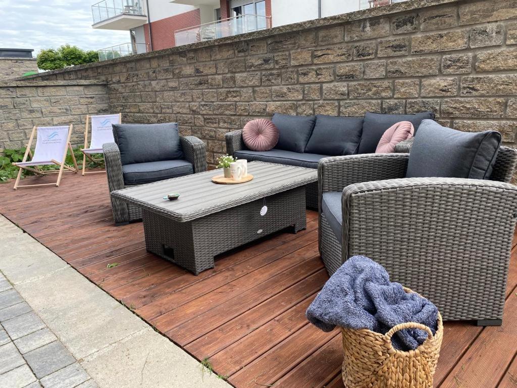 Apartament Rewal Klifowa Morska 3 Z Basenem Exterior foto
